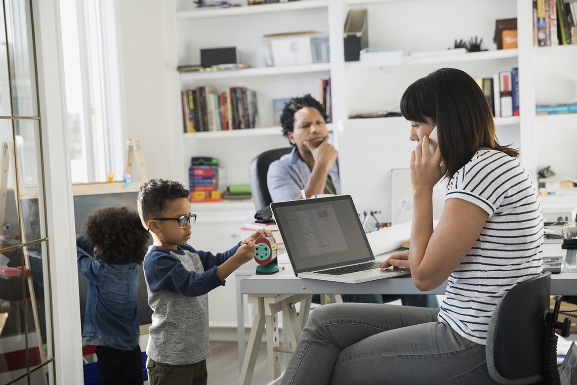 Working moms and dads