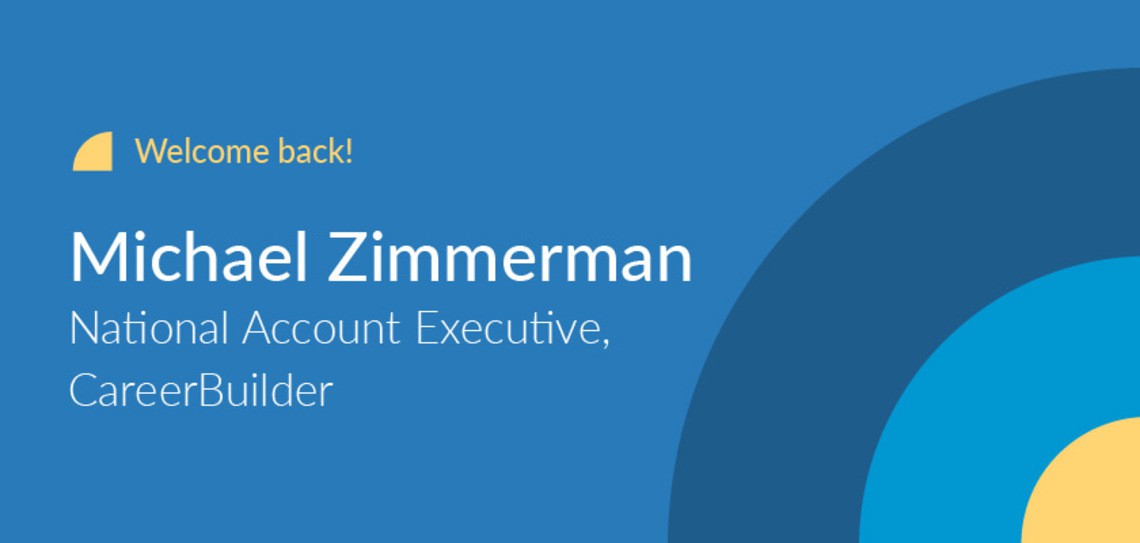 CareerBuilder employee feature Michael Zimmerman