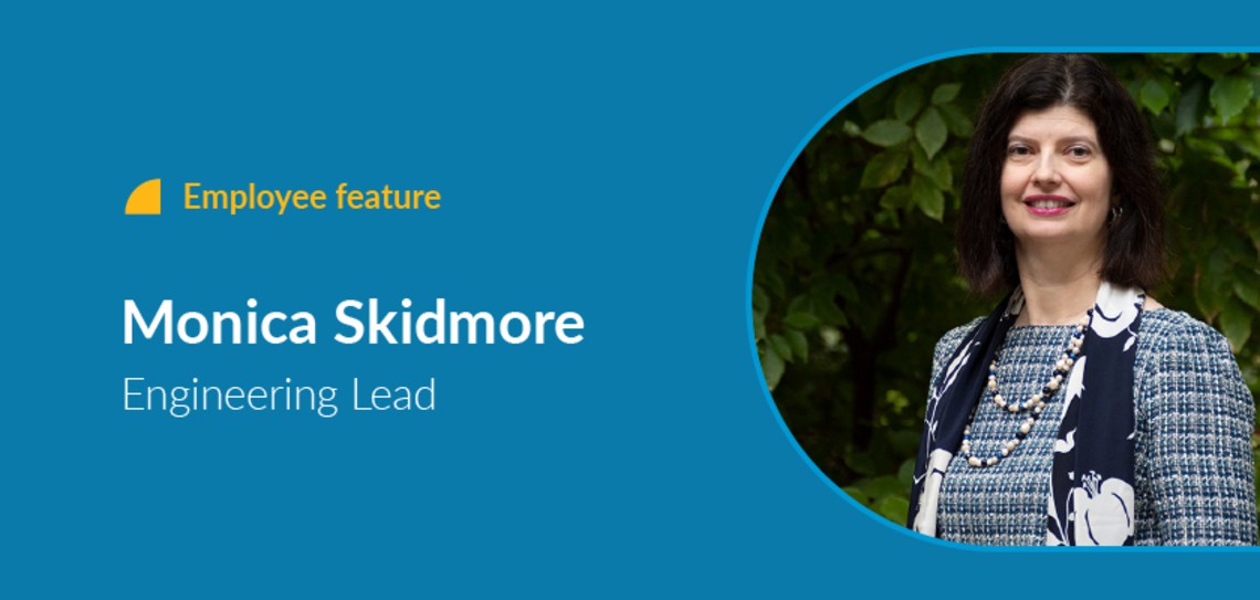 Employee feature Monica Skidmore header