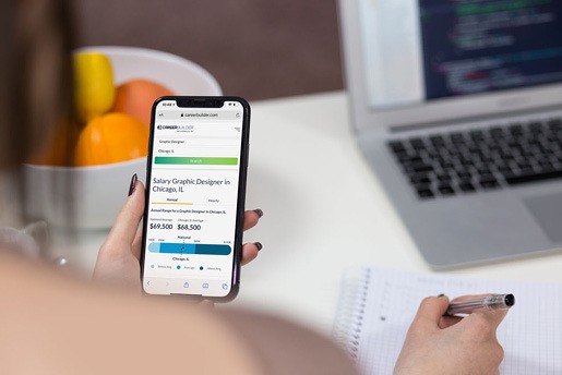 Salary page to plan your career